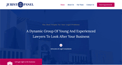 Desktop Screenshot of juristpanel.com